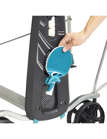 Stół Do Tenisa Stołowego Cornilleau 200x Outdoor Niebieski Składany 5 mm