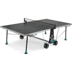 Stół Do Tenisa Stołowego Cornilleau 300x Outdoor Szary Składany Hamulce 5mm