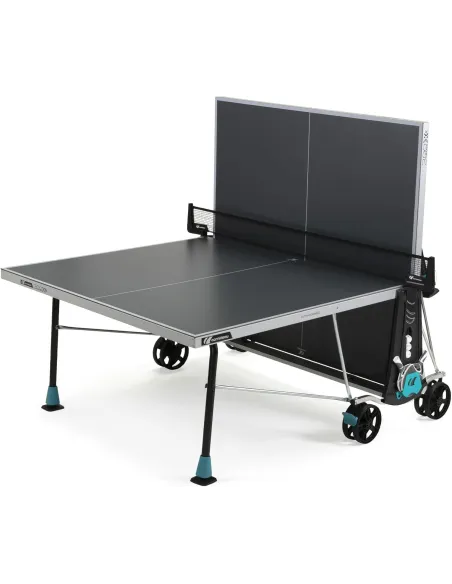 Stół Do Tenisa Stołowego Cornilleau 300x Outdoor Szary Składany Hamulce 5mm