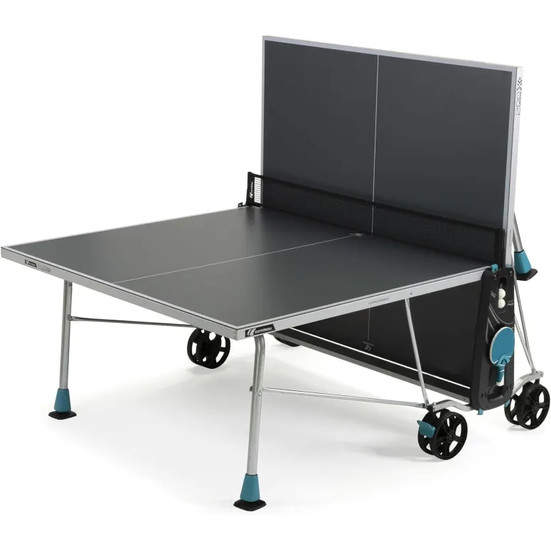 Stół Do Tenisa Stołowego Cornilleau 200x Outdoor Szary Składany Ping Pong