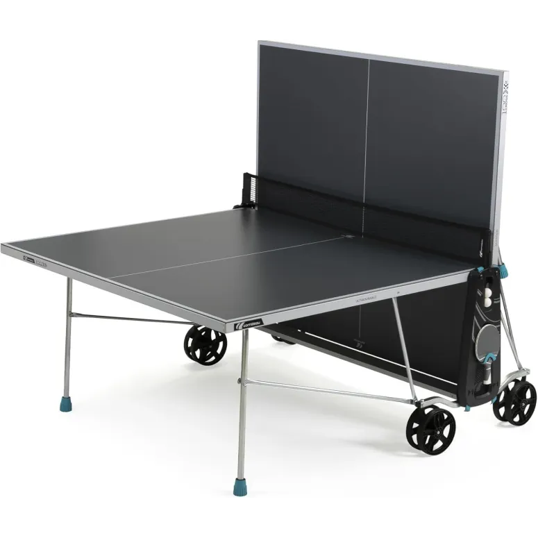 Stół Do Tenisa Stołowego CORNILLEAU 100X Outdoor Szary Składany PingPong