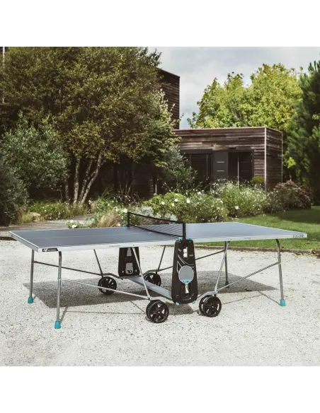 Stół Do Tenisa Stołowego CORNILLEAU 100X Outdoor Szary Składany PingPong