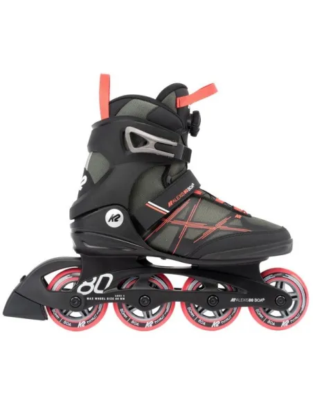 Damskie Rolki Rekreacyjne K2 ALEXIS 80 BOA Fitness Wrotki Łyżwy 38 / 24.5cm