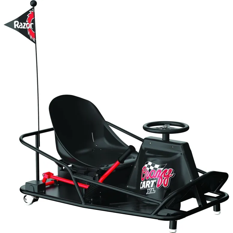 Razor Crazy Cart XL Elektrokart 8" 19 km/h 360° kierownica 36V 500W 16+ lat