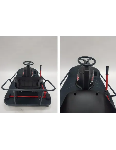 Razor Crazy Cart XL Elektrokart 8" 19 km/h 360° kierownica 36V 500W 16+ lat