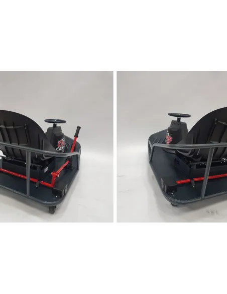 Razor Crazy Cart XL Elektrokart 8" 19 km/h 360° kierownica 36V 500W 16+ lat