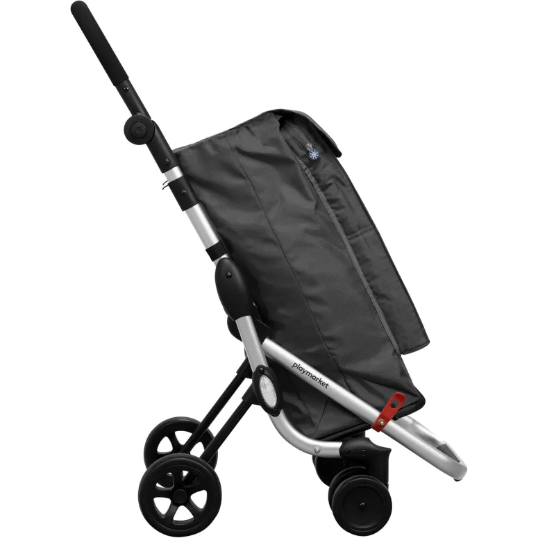 Wózek Na Zakupy Torba Na Kółkach Playmarket Go Up Basic Składany 110 cm