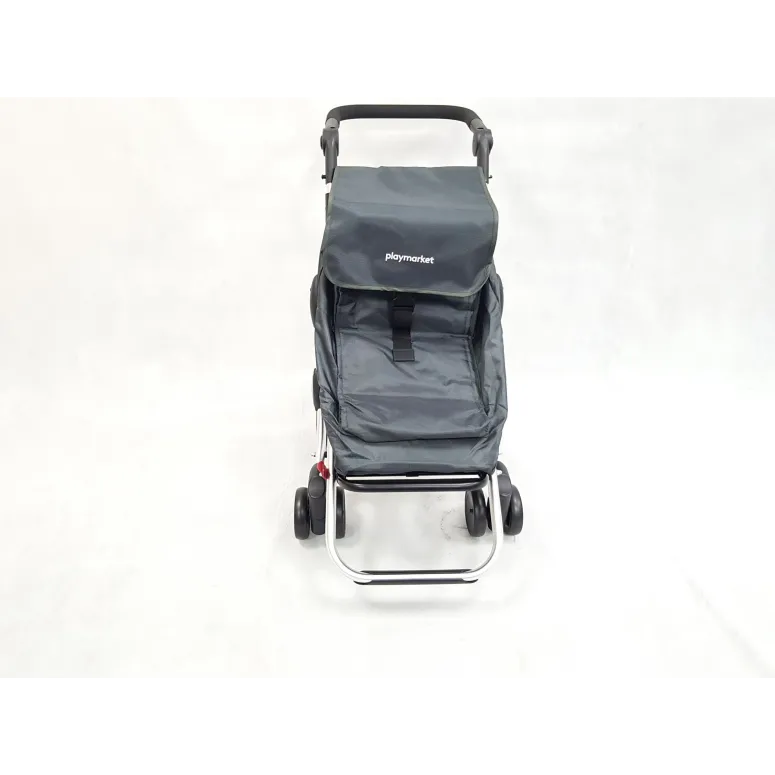 Wózek Na Zakupy Torba Na Kółkach Playmarket Go Up Basic Składany 110 cm