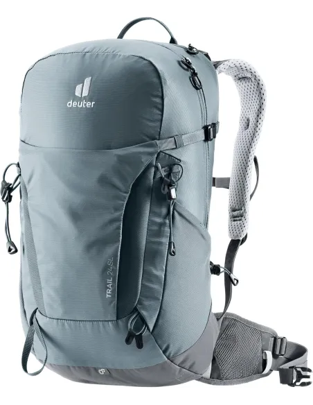 Plecak Turystyczny Damski Deuter Trail 24L Denim Pokrowiec Przeciwdeszczowy