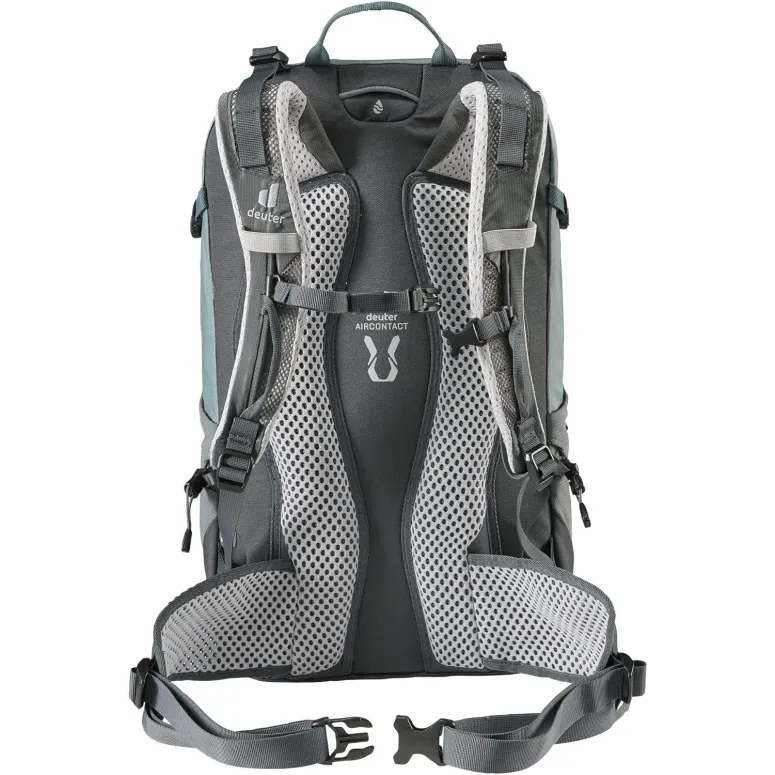 Plecak Turystyczny Damski Deuter Trail 24L Denim Pokrowiec Przeciwdeszczowy