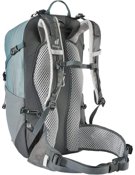 Plecak Turystyczny Damski Deuter Trail 24L Denim Pokrowiec Przeciwdeszczowy