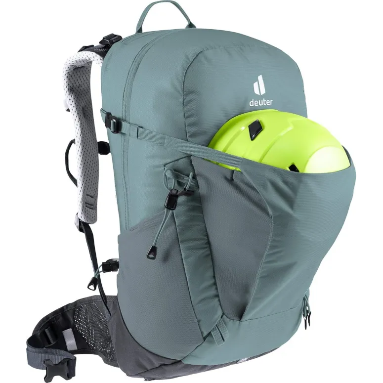 Plecak Turystyczny Damski Deuter Trail 24L Denim Pokrowiec Przeciwdeszczowy