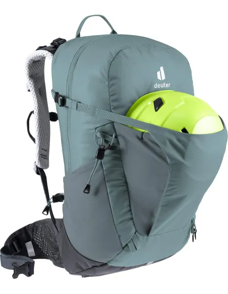 Plecak Turystyczny Damski Deuter Trail 24L Denim Pokrowiec Przeciwdeszczowy