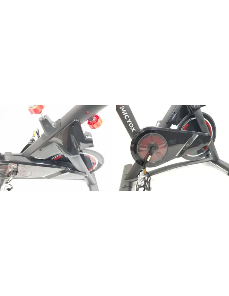 Rower Treningowy MICYOX MX619 Magnetyczny Stacjonarny Koło 15KG LCD 150 KG