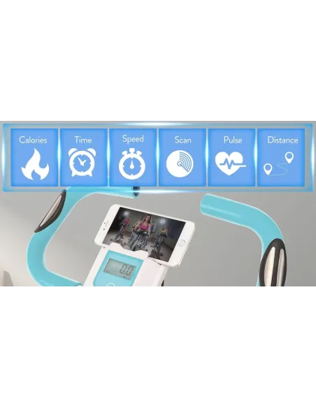 Rower Stacjonarny Treningowy Ultrasport F-Bike 150 Magnetyczny Pionowy