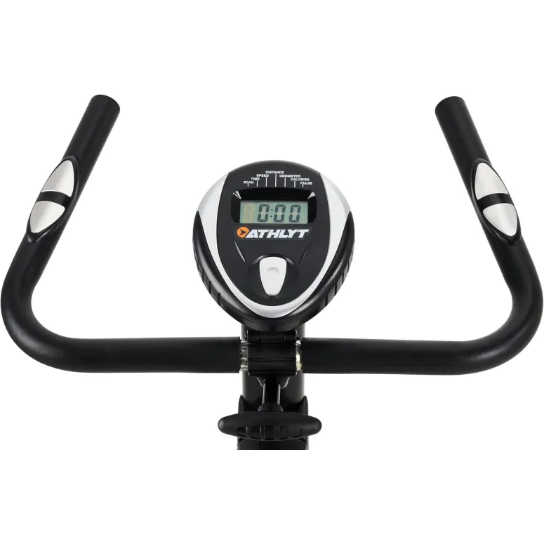 Rowerek Treningowy Stacjonarny ATHLYT K201 Magnetyczny Domowy Ekran 110kg