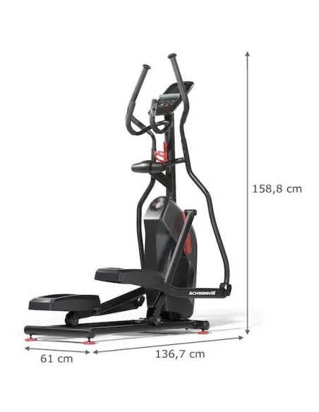 Orbitrek Programowany Trenażer Schwinn 510E LCD Treningowy Regulacja Oporu