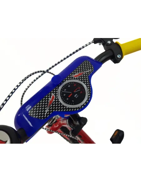 Rower Dziecięcy 14 Myszka Miki Dzwonek Bidon Tarcza Kółka Boczne V-brake