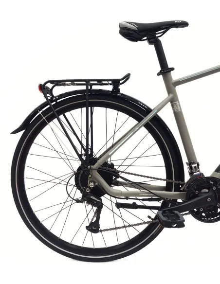 Elektryczny Rower Trekkingowy 28 Męski Hydraulika Cyngle Bagażnik Światła