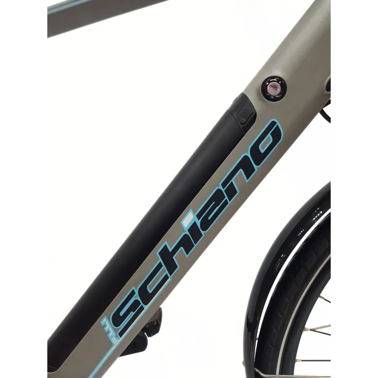 Elektryczny Rower Trekkingowy 28 Męski Hydraulika Cyngle Bagażnik Światła