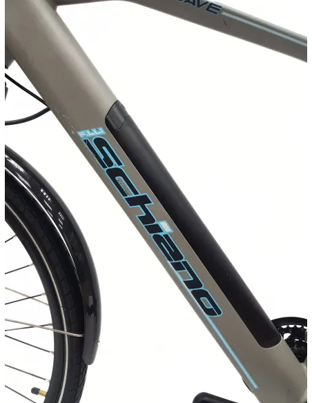 Elektryczny Rower Trekkingowy 28 Męski Hydraulika Cyngle Bagażnik Światła