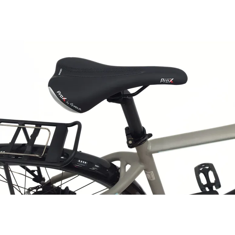 Elektryczny Rower Trekkingowy 28 Męski Hydraulika Cyngle Bagażnik Światła