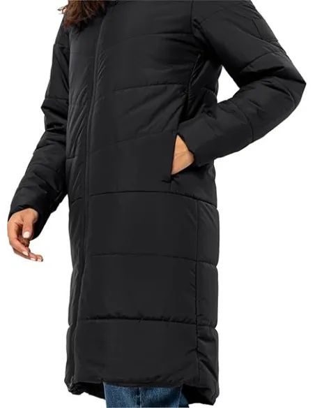 Płaszcz Ocieplany Damski Z Kapturem Jack Wolfskin DEUTZER COAT XL