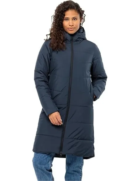 Płaszcz Ocieplany Damski Z Kapturem Jack Wolfskin DEUTZER COAT M