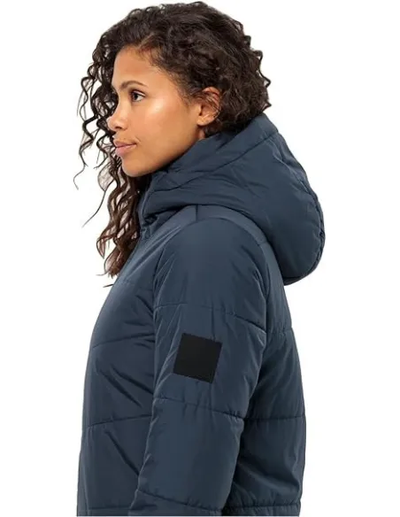 Płaszcz Ocieplany Damski Z Kapturem Jack Wolfskin DEUTZER COAT M