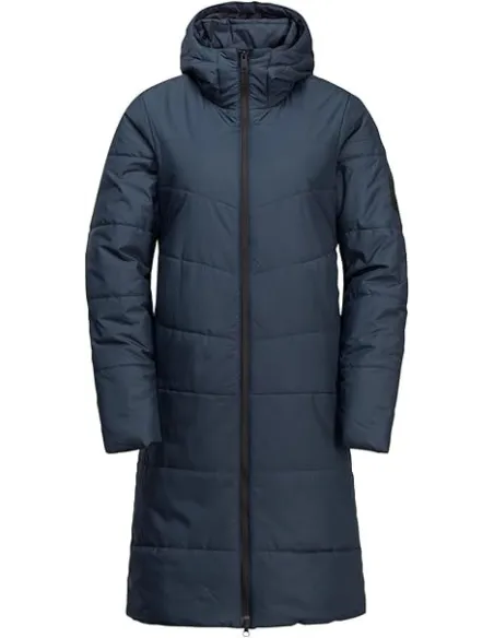 Płaszcz Ocieplany Damski Z Kapturem Jack Wolfskin DEUTZER COAT M