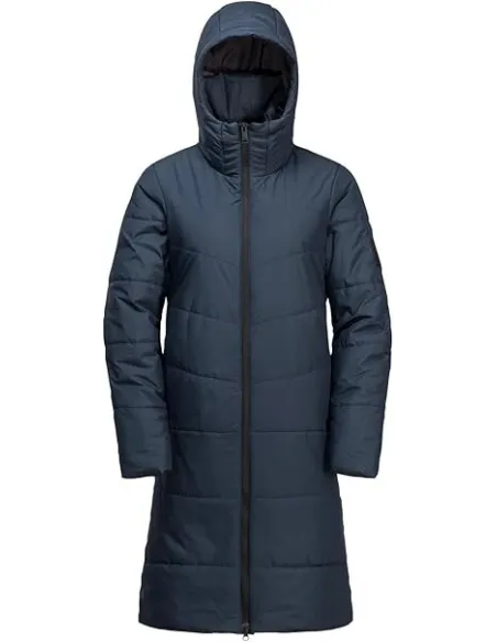 Płaszcz Ocieplany Damski Z Kapturem Jack Wolfskin DEUTZER COAT M