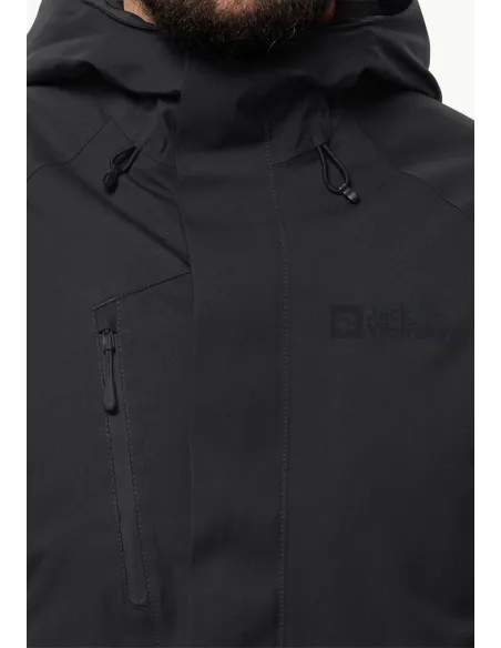 Kurtka Hardshellowa Męska Z Kapturem Jack Wolfskin TROPOSPHERE INS JKT XXL