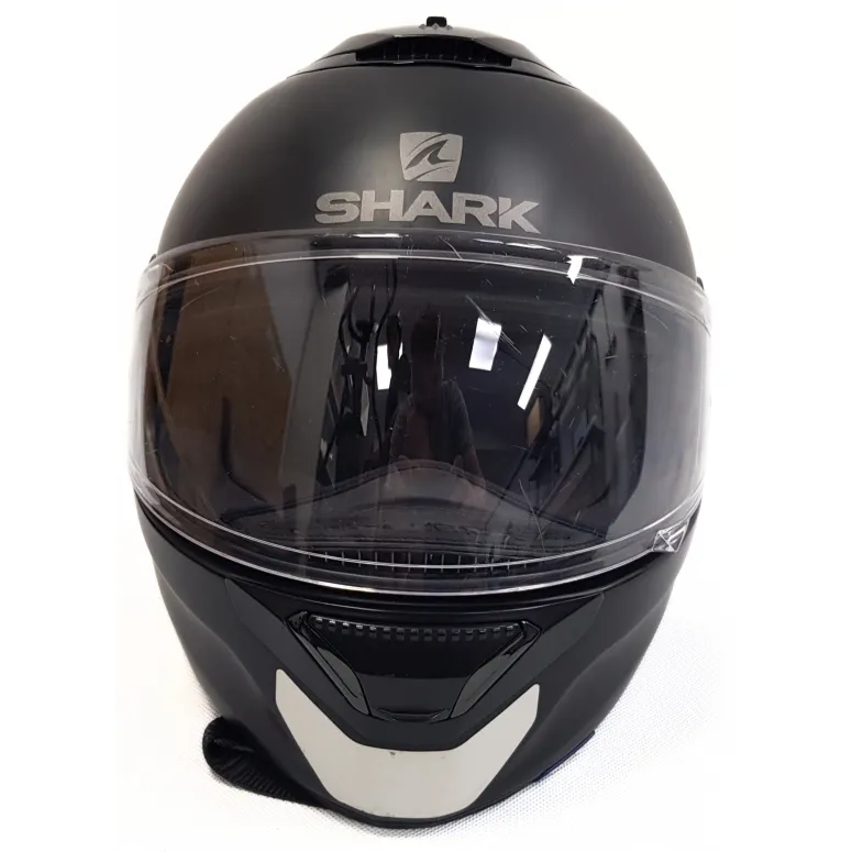 Kask Integralny Motocyklowy SHARK SPARTAN BLANK Matowy Włókno Szklane r. S