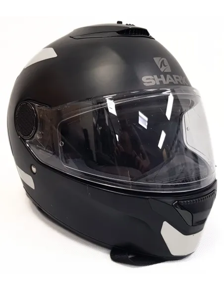 Kask Integralny Motocyklowy SHARK SPARTAN BLANK Matowy Włókno Szklane r. S