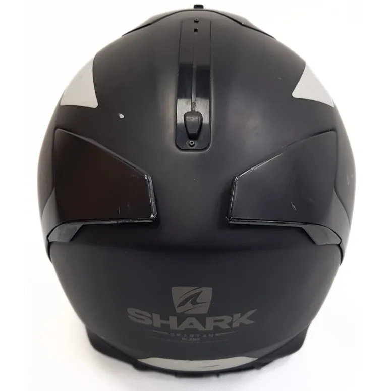 Kask Integralny Motocyklowy SHARK SPARTAN BLANK Matowy Włókno Szklane r. S