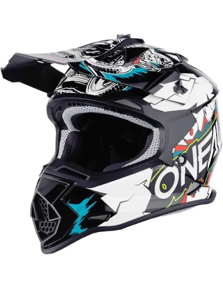 Kask Motocyklowy Dziecięcy Enduro MotoCross O'Neal 2SRS Villain r.S 49-50cm