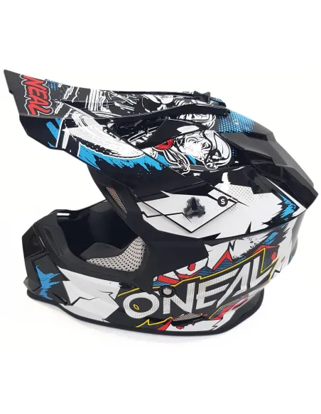 Kask Motocyklowy Dziecięcy Enduro MotoCross O'Neal 2SRS Villain r.S 49-50cm