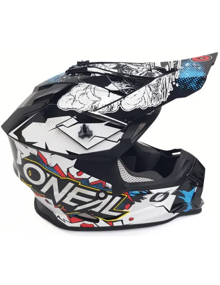 Kask Motocyklowy Dziecięcy Enduro MotoCross O'Neal 2SRS Villain r.S 49-50cm