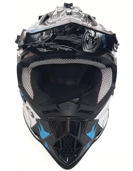 Kask Motocyklowy Dziecięcy Enduro MotoCross O'Neal 2SRS Villain r.S 49-50cm
