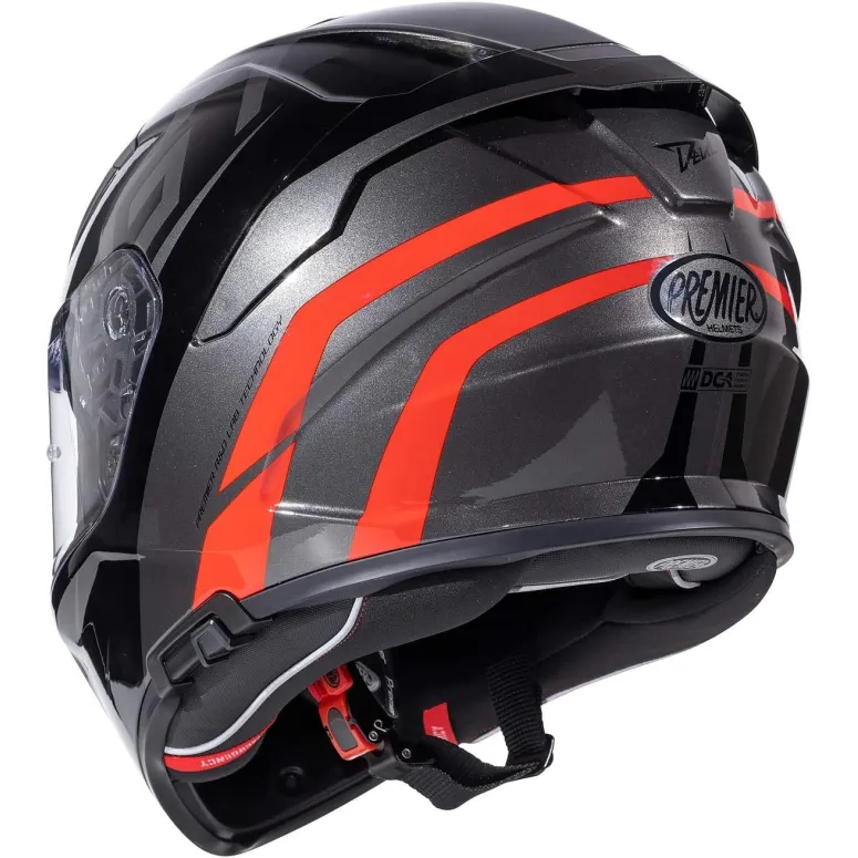 Kask Motocyklowy Integralny Premier Helmets Devil GT 17 Unisex r. XL (61cm)