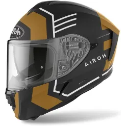 Kask Motocyklowy Integralny Airoh Spark Thrill Gold Matt Lekki r.XL (61-62)