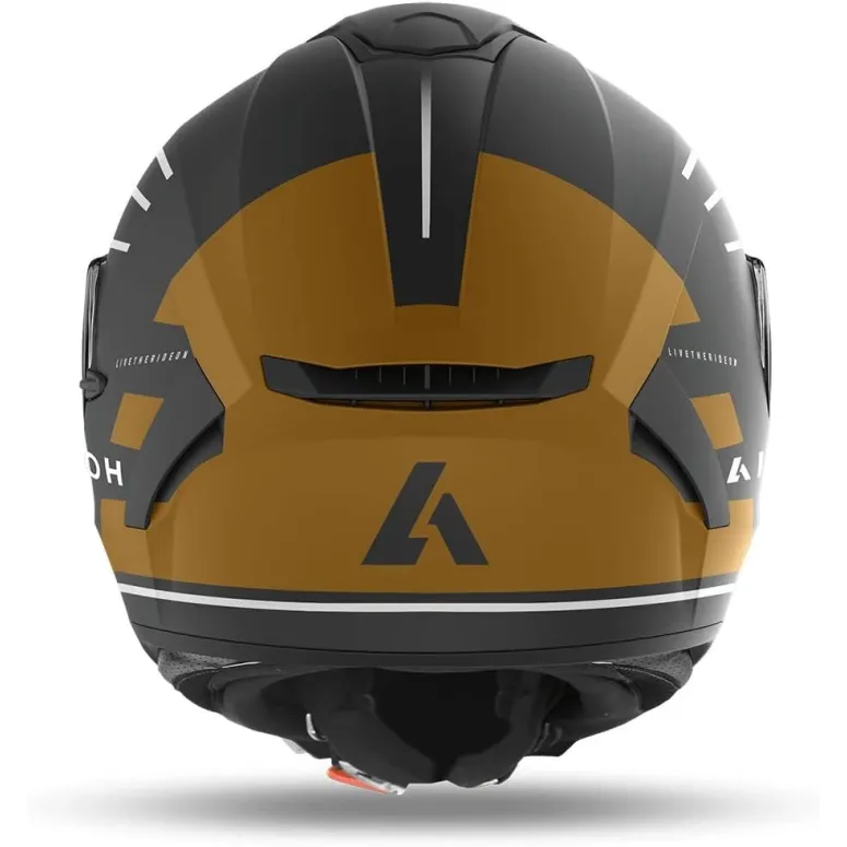 Kask Motocyklowy Integralny Airoh Spark Thrill Gold Matt Lekki r.XL (61-62)