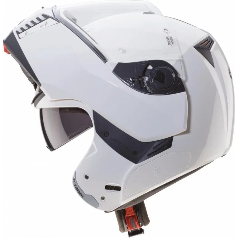 Kask Motocyklowy Szczękowy Caberg Sintesi White TG Lekki Unisex r. XXXL