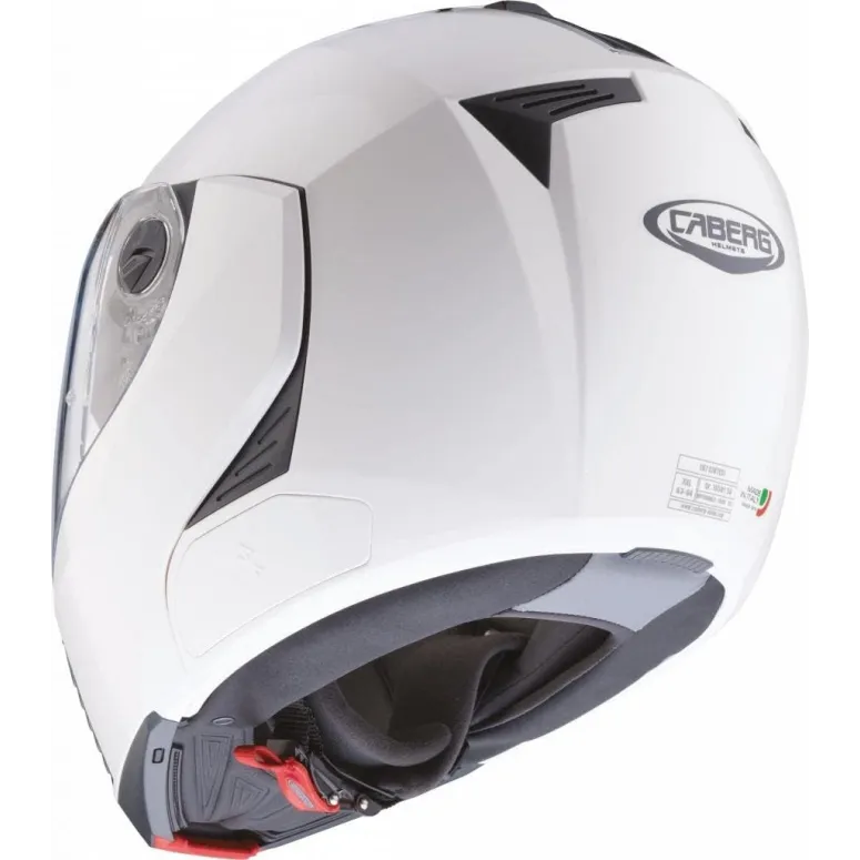 Kask Motocyklowy Szczękowy Caberg Sintesi White TG Lekki Unisex r. XXXL