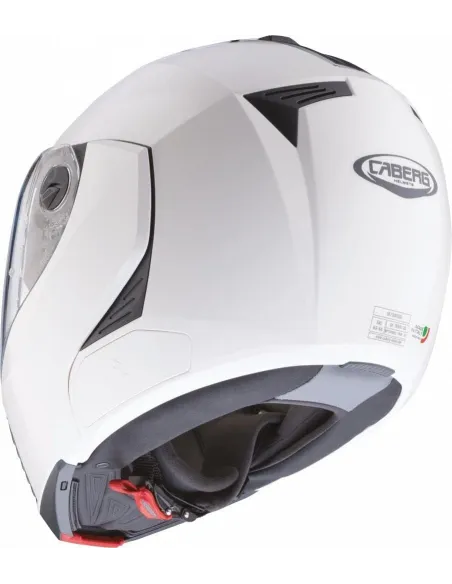 Kask Motocyklowy Szczękowy Caberg Sintesi White TG Lekki Unisex r. XXXL