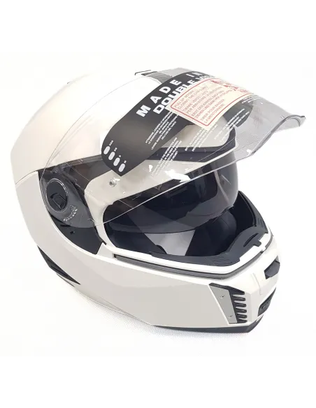 Kask Motocyklowy Szczękowy Caberg Sintesi White TG Lekki Unisex r. XXXL