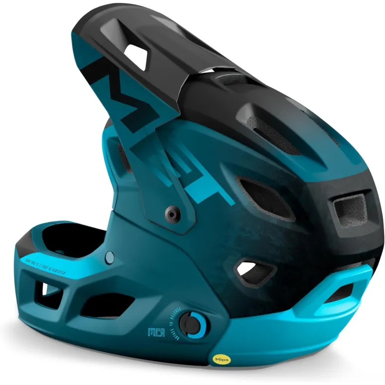 Kask Rowerowy MTB Enduro Met Parachute MCR MIPS FullFace Unisex r.M (56-58)