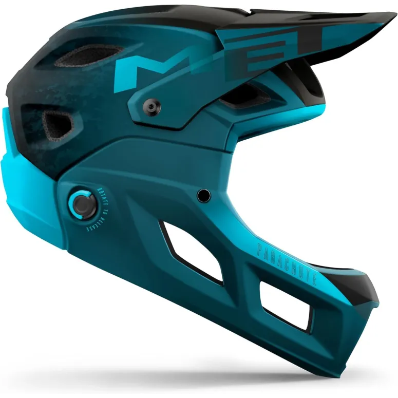 Kask Rowerowy MTB Enduro Met Parachute MCR MIPS FullFace Unisex r.M (56-58)