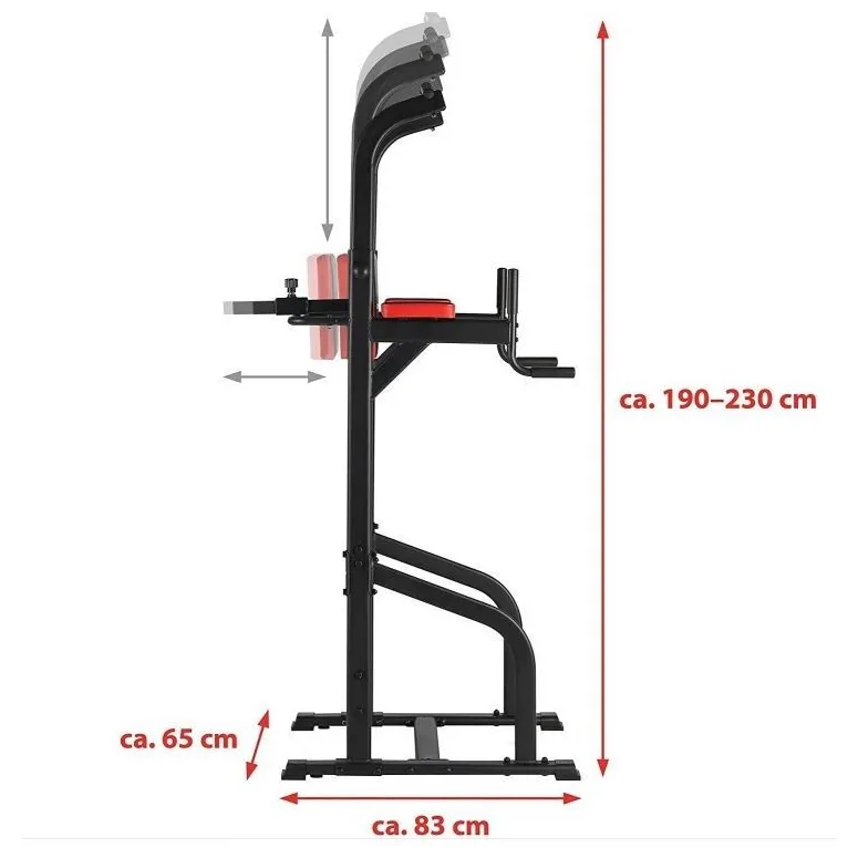 Stacja Podciągowa Ultrasport Power Tower Drążek
