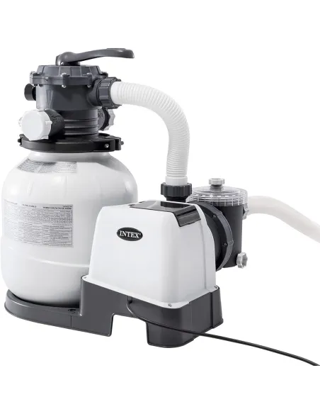 Filtracyjna Pompa Piaskowa INTEX 7900 Timer SX2100 Do Basenu Moc 0,3KM
